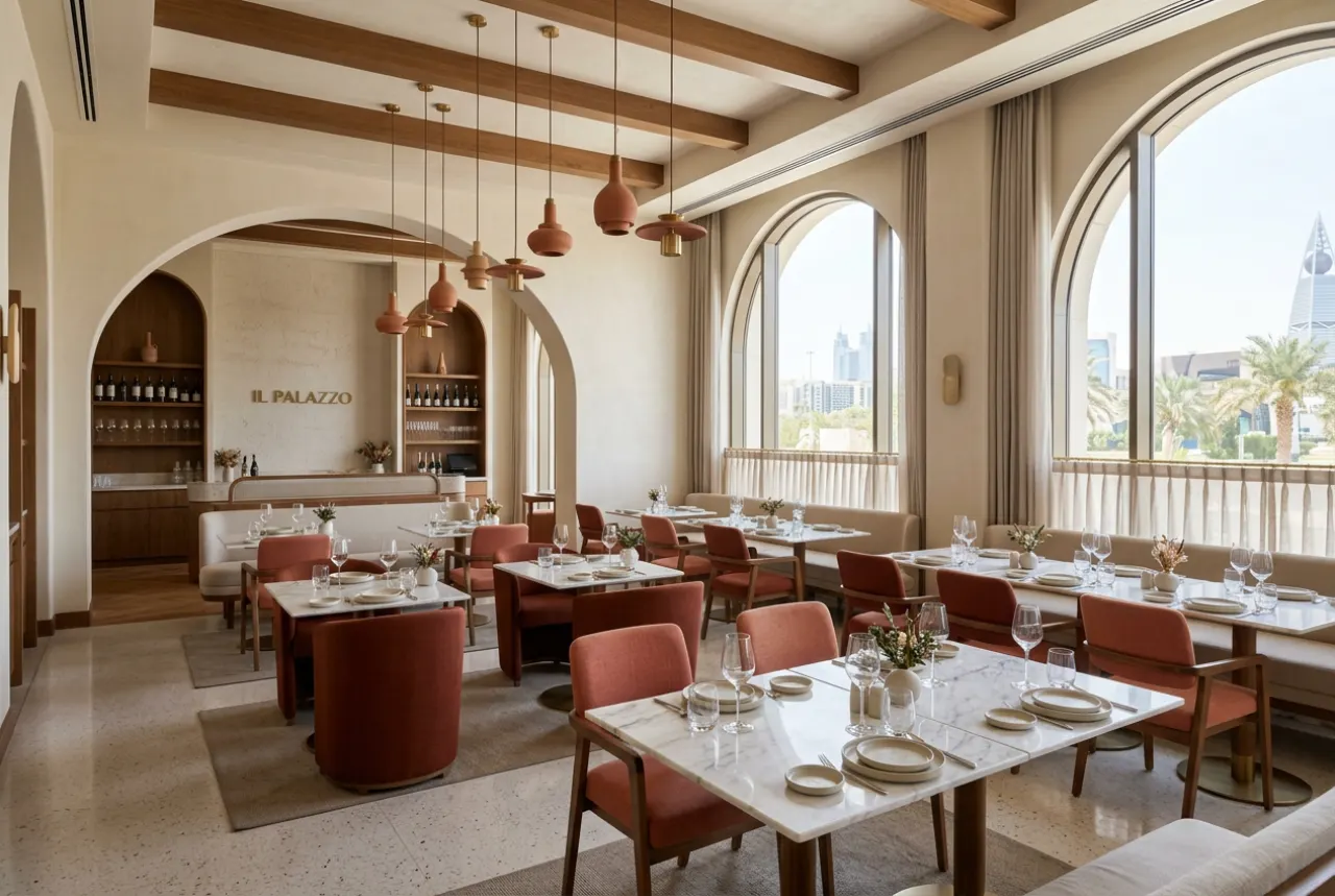 Sladka's restaurant interior